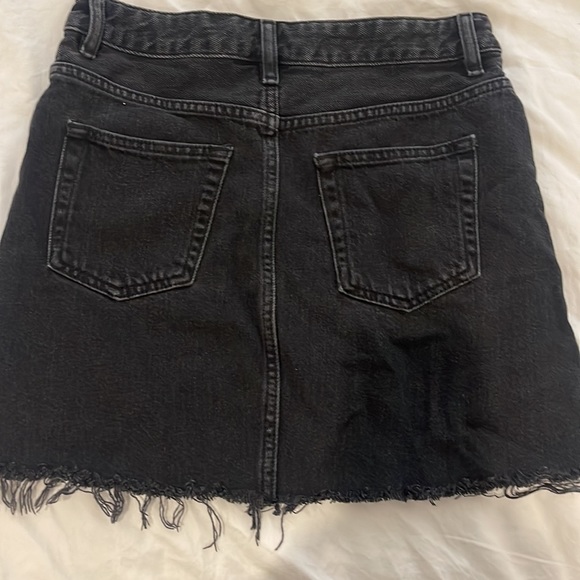 ASOS Black Denim Mini Skirt - Picture 3 of 5